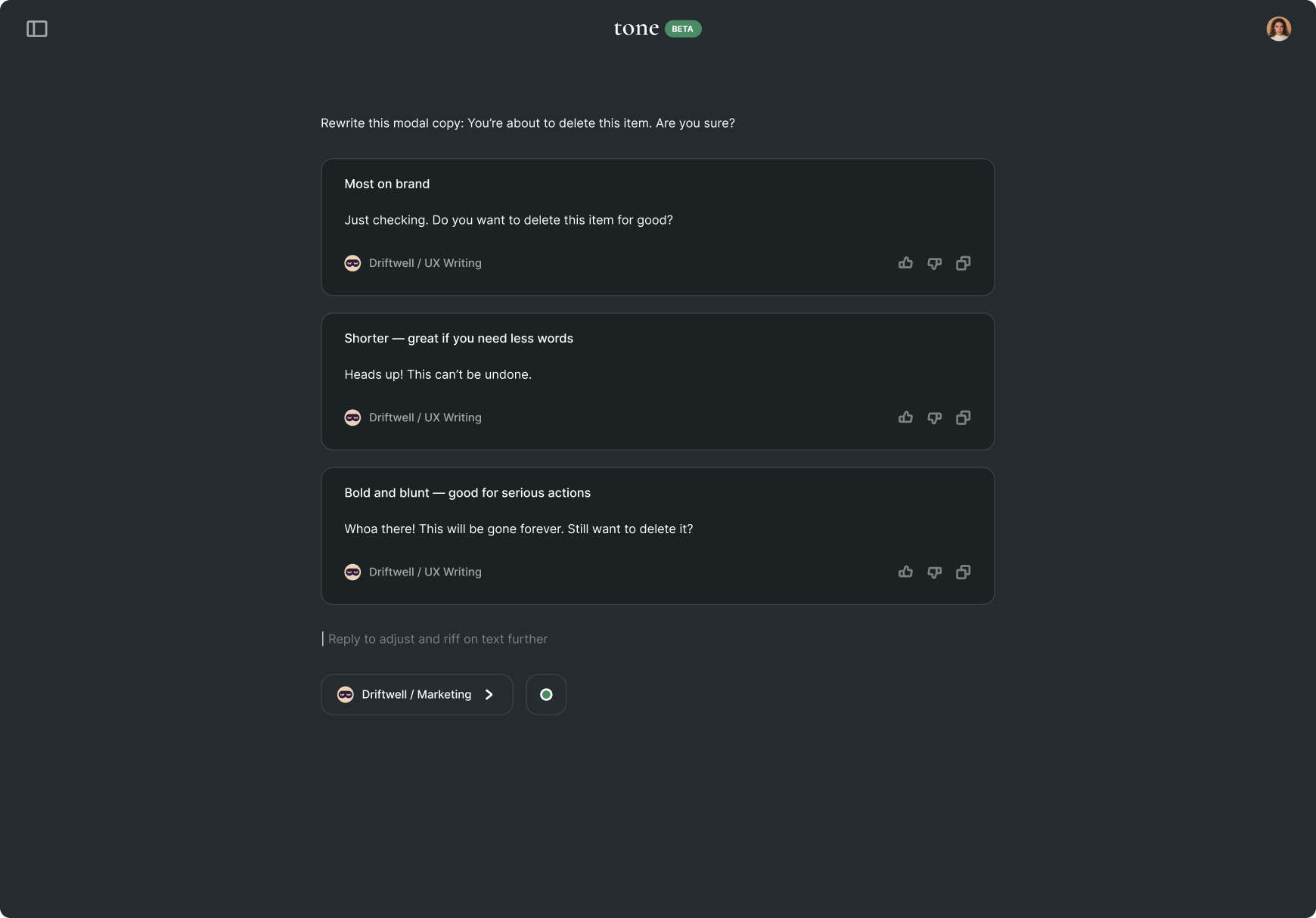 Data points on top of landscape